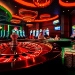 Experience high-stakes action in nohu52 casino with vibrant roulette and engaging blackjack tables.