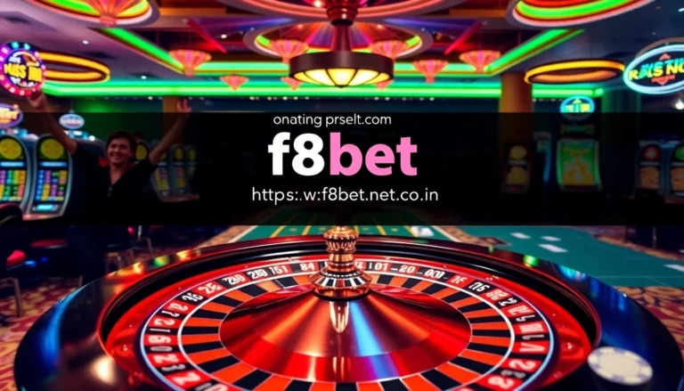 Experience thrilling casino excitement at https://f8bet.net.in/ with poker tables, slot machines, and roulette wheels.