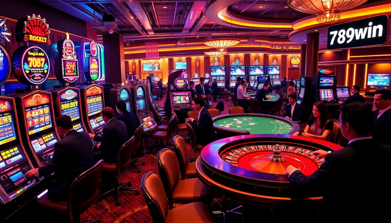 Experience the excitement of gambling at tại 789win, with players at the roulette table immersed in the action.